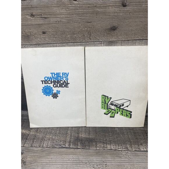 1975 Vintage The RV Owners Technical Guide RV Bloopers How To Guide LOT of 2 - Picture 4 of 9